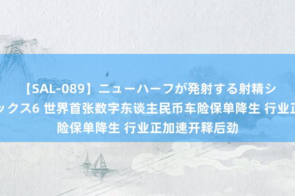 【SAL-089】ニューハーフが発射する射精シーンがあるセックス6 世界首张数字东谈主民币车险保单降生 行业正加速开释后劲